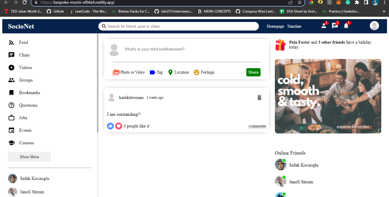 Social Media Application